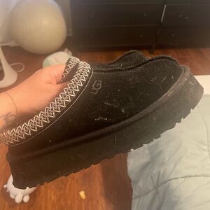 UGG Black Cozy Slip-On Clogs